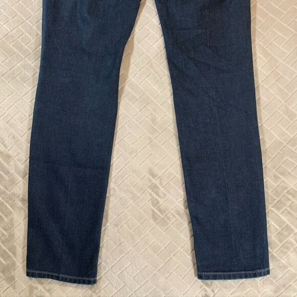 Ann Taylor Loft Womens 26 Denim Jeans Blue Curvy Skinny Dark Wash Low Rise - Picture 11 of 11